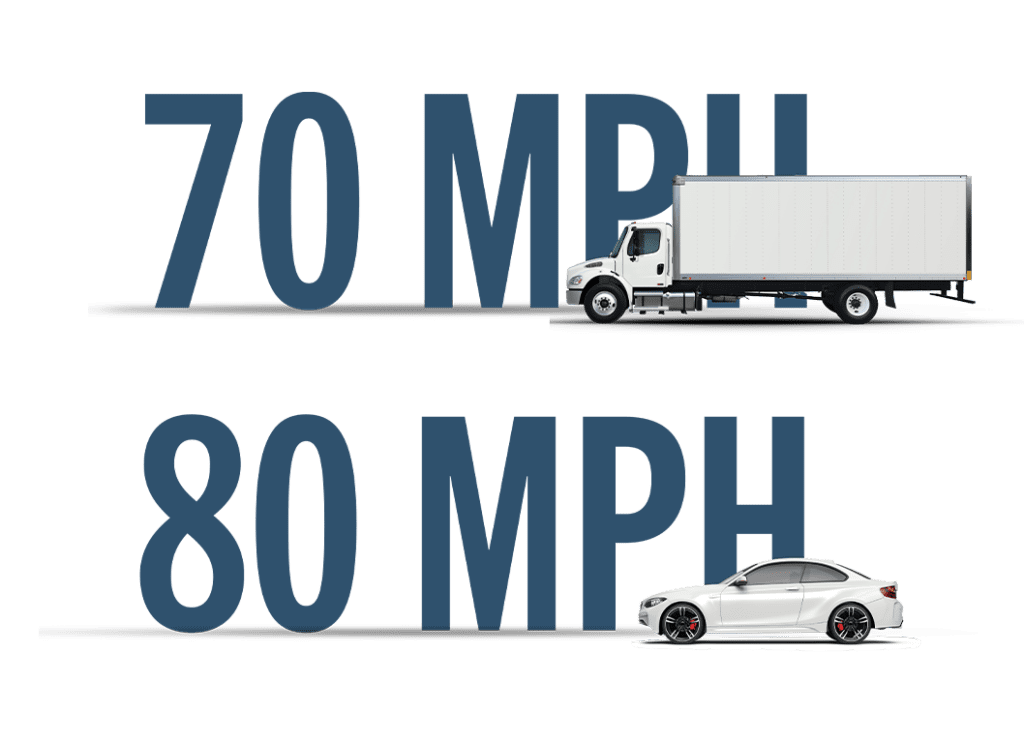 Speed limits for Cars vs. Trucks in Montana