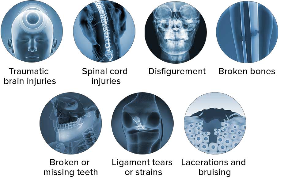 Common motorcycle injuries