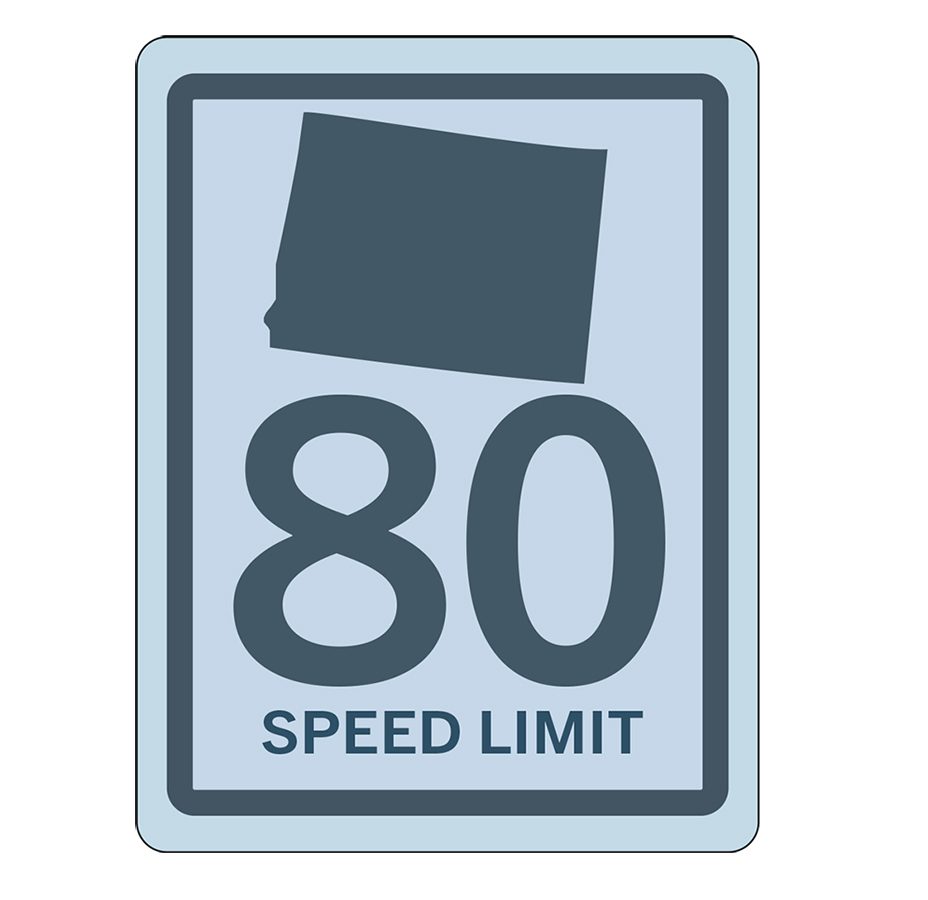 Wyoming truck speed limit is 80 MPH