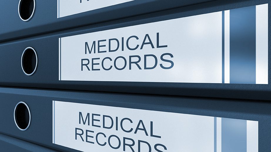 Binders of medical records