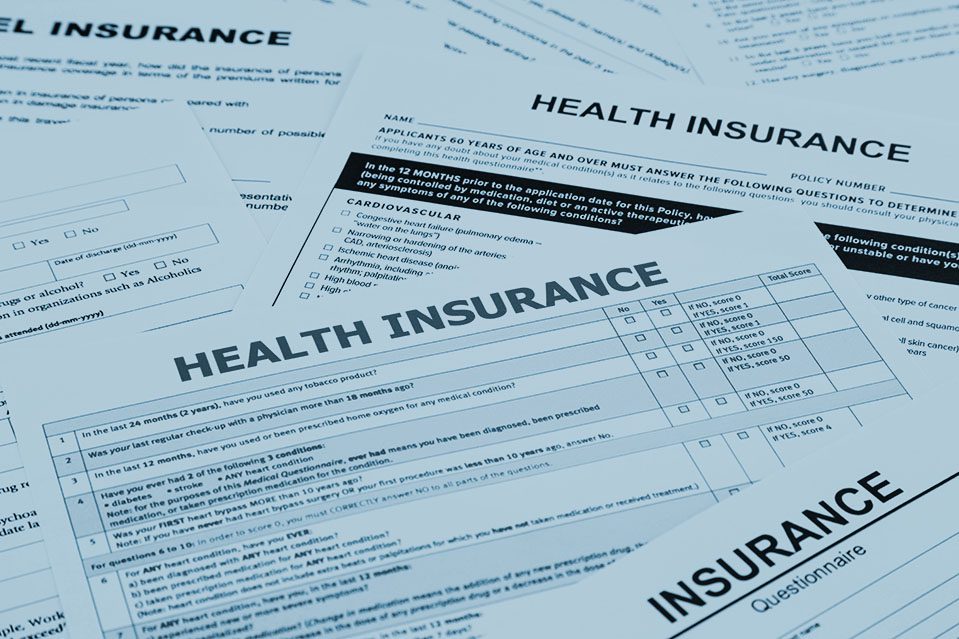 Health insurance forms 