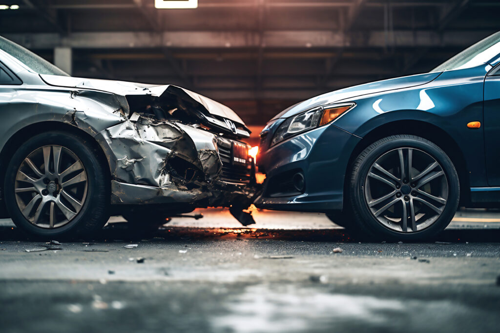 Head-on collision